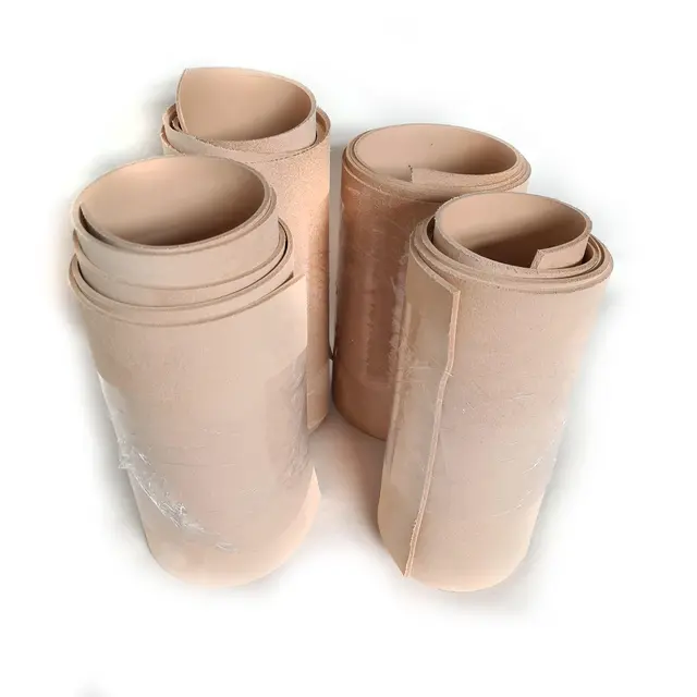 Forpart - Natur - Remse 3,5 mm 195 mm Vegetabilsk garvet 