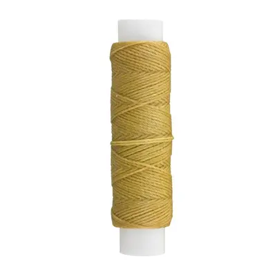 Fin polyestertråd 0,4 mm 23 m - Natur 