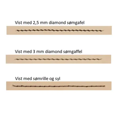 Fin polyestertråd 0,4 mm 23 m - Natur 