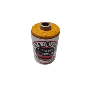 Lintr&#229;d 18/3  vokset - gul 50 gr. Tynn