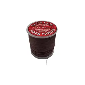 Lintr&#229;d 40/3(832) vokset - Brun 50 gr. Tynn