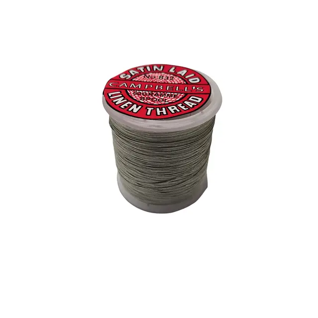 Lintråd 40/3(832)vokset -Grågrønn 50 gr. Tynn 