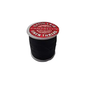 Lintr&#229;d 40/3(832)vokset - sort 50 gr. Tynn