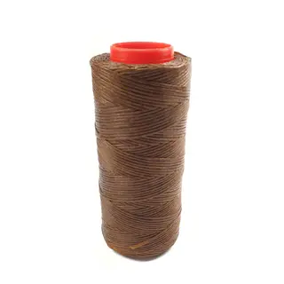 Tr&#229;d syntetisk vokset - Brun 0,8 mm