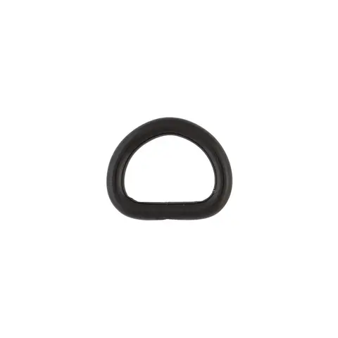 D-ring-sveiset Svart 15,8 mm