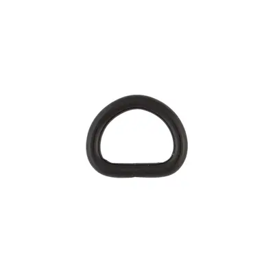 D-ring-sveiset Svart 15,8 mm 