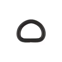 D-ring-sveiset Svart 25 mm