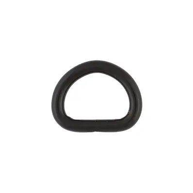 D-ring-sveiset Svart 25 mm 