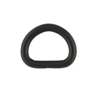 D-ring-sveiset Svart 38 mm 