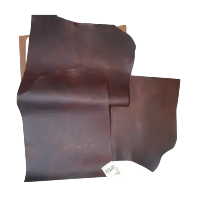 Badalassi "Wax"- Pull-up 1,6 mm-Tobacco 1/4 del  av helt skinn 773 gram 