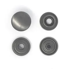 Trykknapp Line 24 - 15 mm - GM 100 pak Gun metall