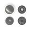 Trykknapp line 24 - 15 mm - GM 10 pak Gun metall