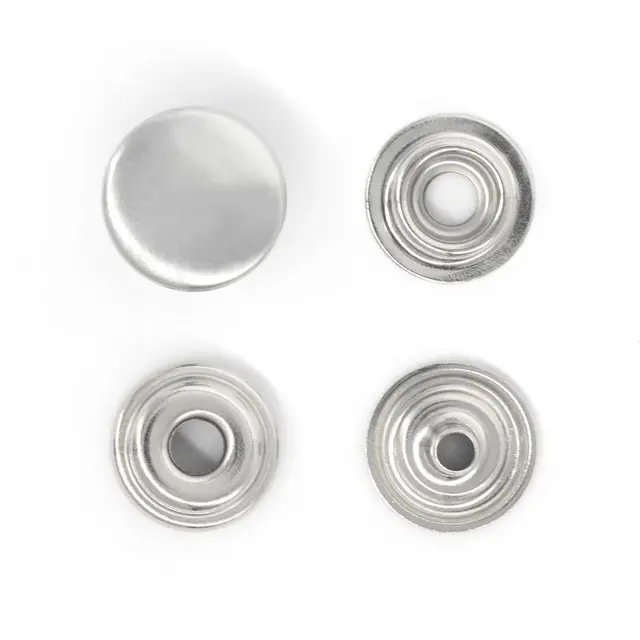 Trykknapp Line 24 15 mm - NP 100 pak Blank 