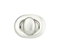 Veskel&#229;s 25 mm - Oval turn lock - NP Blank