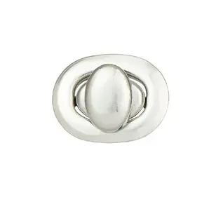 Veskel&#229;s 25 mm - Oval turn lock - NP Blank