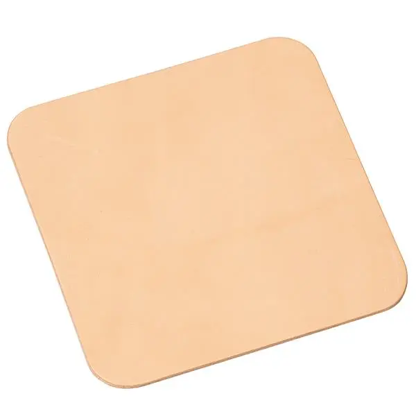 Lærstanse - coaster firkant 100 mm 