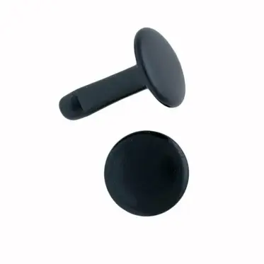 Niter 6 mm - Svart - 100 stk. 