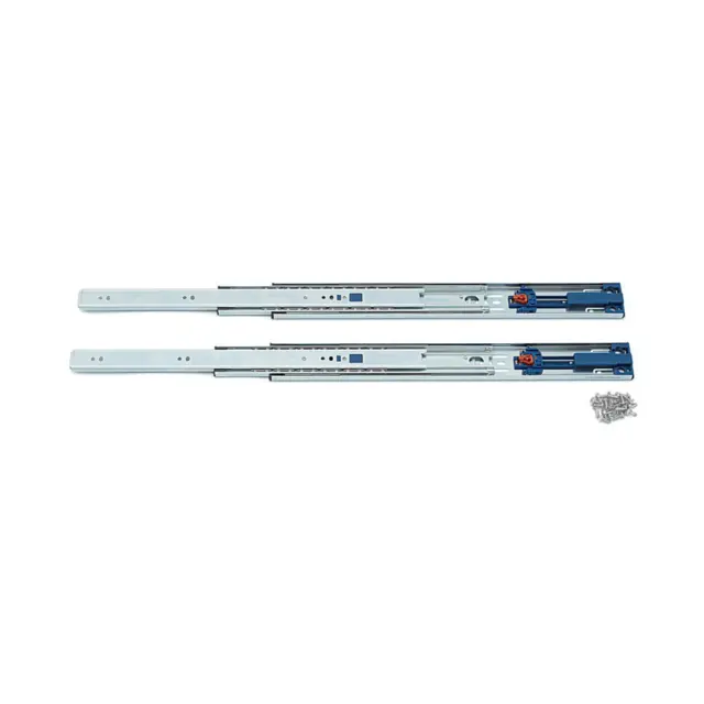 Skuffeskinne 400 mm Fullutrekk-Demp og Selvlukk- Sugatsune 