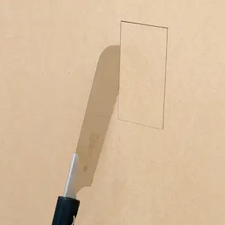 Japansag Gyokucho "Razor" 180 mm. ATSUBA 