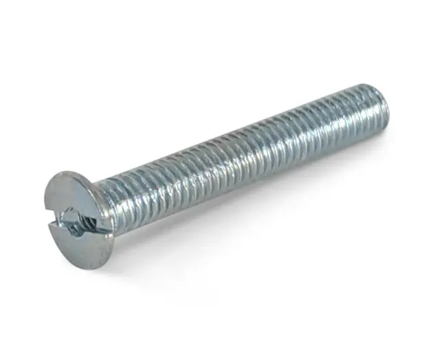Skrue for dekorlokk M5x25mm. 6BA gjenge i hodet 