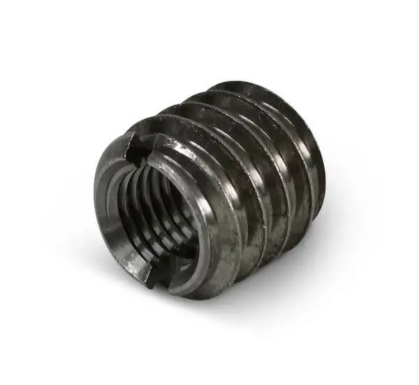 Gjengeinnsats for tre med rettspor M4x10mm 