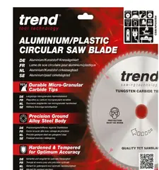 250mm | 84 T  | Alu/Plast Sirkelsag | Ekstra fin