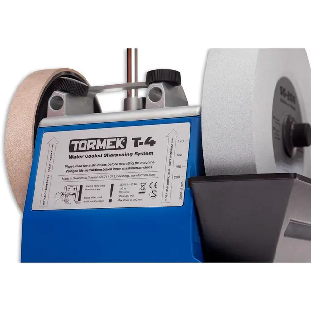 Tormek T-4 +SE77+SQ90 Tormek T4 Våtsliper 