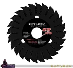 Universalkutter Rotarex R4 &#216;115mm.