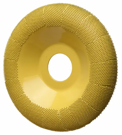 Slipedisk 4" Ø100mm - Hm Carbide Coated - Gul/Fin 