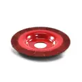 Slipedisk 4&quot; &#216;100mm Flat Carbide Coated - R&#248;d/Medium