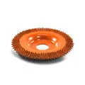 Slipedisk 4" Ø100mm Flat Carbide Coated - Oransje/X-Grov