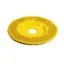 Slipedisk Flat 2&quot; &#216;50mm Carbide Coated - Gul/Fin