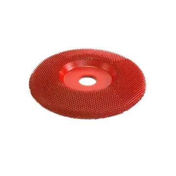 Slipedisk Flat 4" Ø100mm Carbide Coated - Rød/Medium 