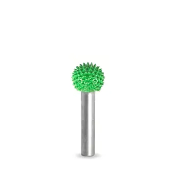 Kulerasp Ø12mm T= Ø6,35 Carbide Coated - Grønn/Grov 