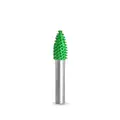Spissrasp &#216;9,5mm T= &#216;6,35 Carbide Coated - Gr&#248;nn/Grov