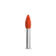 Spissrasp Ø9,5mm T= Ø6,35 Carbide Coated - Oransje/X-Grov