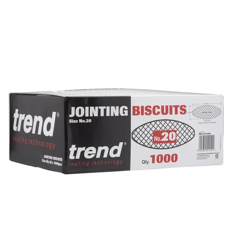 Kjeks. Standard Type 20, 1000 stk I Eske. Trend