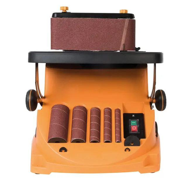 Ossilerende Spindel- og Båndpusser Med Tilt - 450W. - TSPST450 