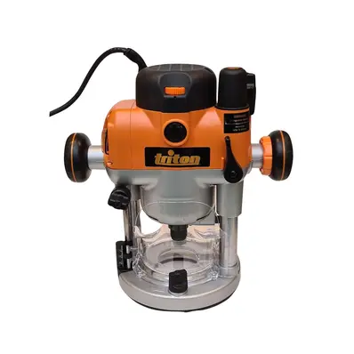 Håndoverfres 2400W M/Sveiv, Triton Ø12 og Ø1/2" spennhylse 