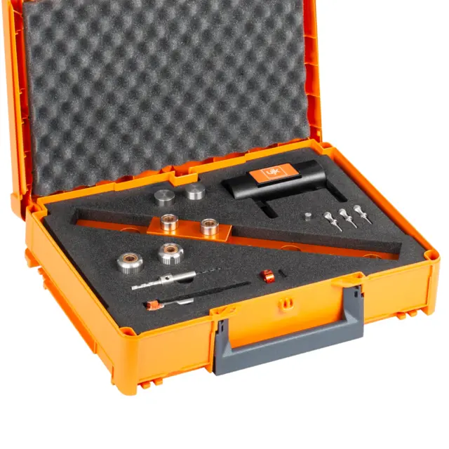 Koffert med skum for UJK PARF GUIDE SYS 