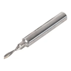 Nedskjærende spiralfres 3x14 mm 1/4" UJK, hardmetall, til Komplett Inlay Kit