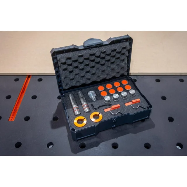 UJK tilbehørssett for styreskinne For UJK Parf Guide System og MFT-bord 