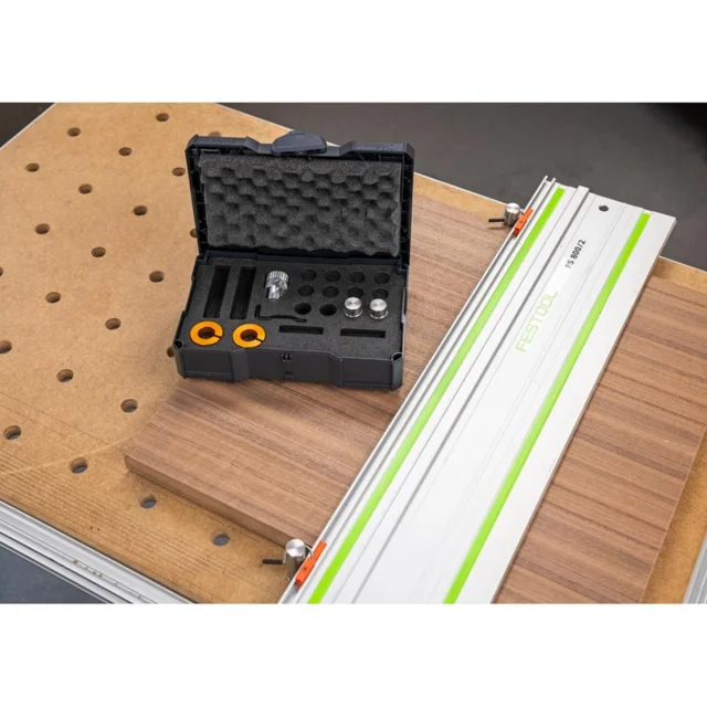 UJK tilbehørssett for styreskinne For UJK Parf Guide System og MFT-bord 