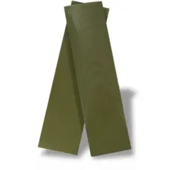 UltreX G10 olivengrønne skaftplater Par – 4.8 × 38.1 × 152.4 mm