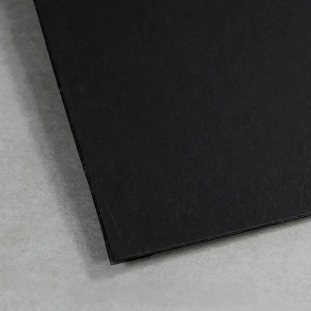 Vulkanfiber svart– 0.8 × 203 × 279 mm Mellomlegg til knivskaft 