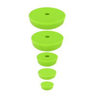Zvizzer DA Ultra Cut pad Trapez 5&quot;-2 pak &#216;125 - 145 / 25 mm tykkelse-Gr&#248;nn