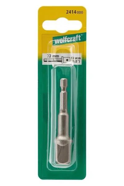 Hylseadapter til bor og drill 1/2 Overgang fra drill/bor til 1/2 