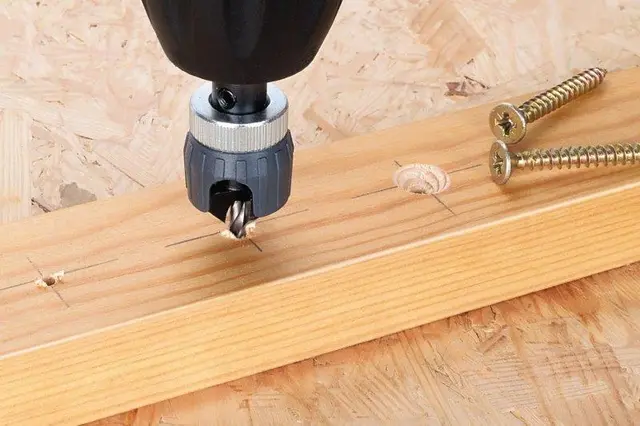Forbor m. forsenker+dybdestopp ø3,1x12mm 