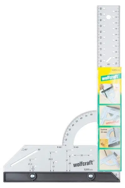 Universal Vinkel 200X300mm - Wolfcraft 