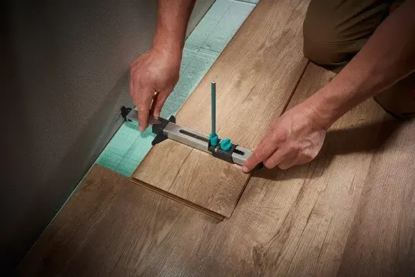 Merke Guide for Gulvlegging - Wolfcraft 